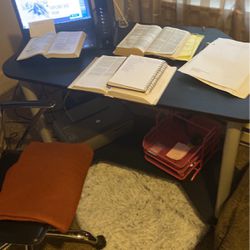 FREE COMPUTER desk And Chair