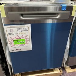 GE Stainless Steel Brand New Dishwasher 24’ Wide 1 Year Warranty Delivery Installation Service 