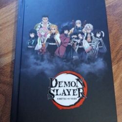 New 8.5" x 6" Demon Slayer Lined Journal Notebook