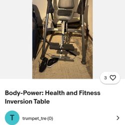 Body Power Inversion Table