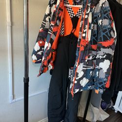 Boys Snow Jacket And Pants Size 16