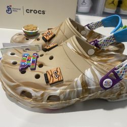 Crocs Classic Clog Cinnamon Toast Crunch Size 11