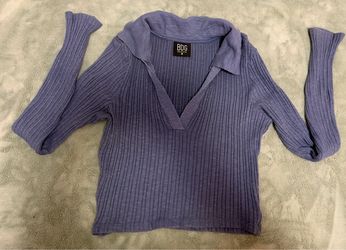BDG Urban Outfitters Ribbed Knit Top Medium