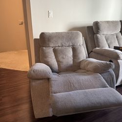 Gray Single Seater Sofa Chair