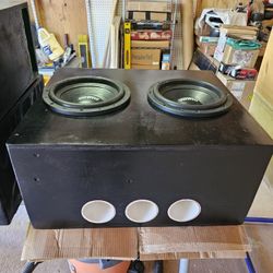 Sundown Sa V2 12's In Custom Aero Ported Enclosure