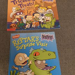 Rug Rats Paper back book Bundle