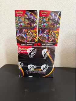 Sealed Pokemon Pitch Black Booster Box & Bundle
