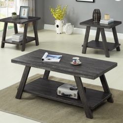 3 Piece Coffee Table Set 