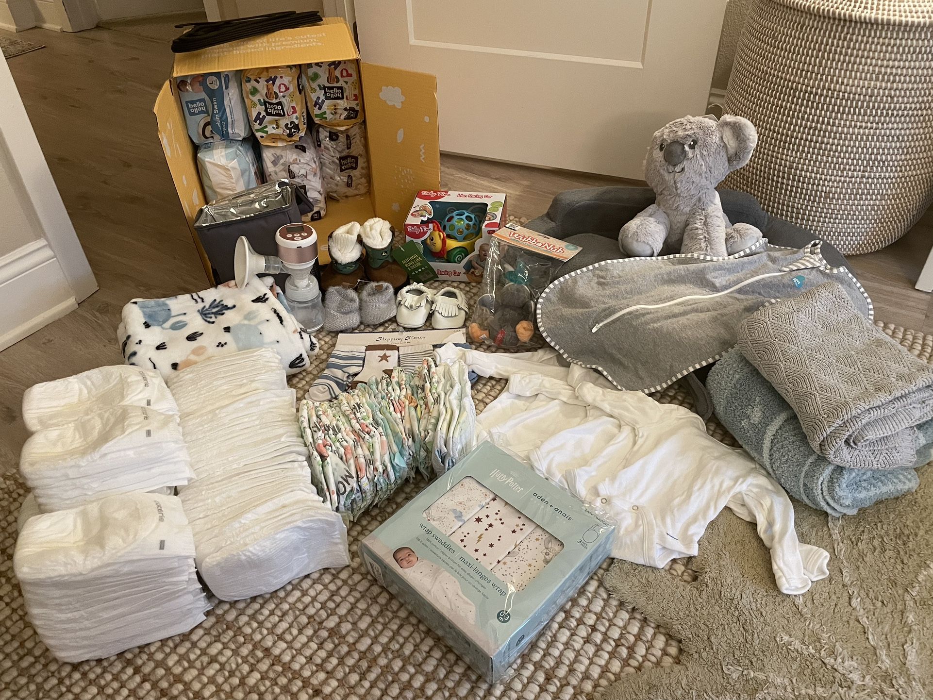 Ultimate Newborn/Mama Diaper Bundle COTERIE, HONEST, AND HELLO BELLO