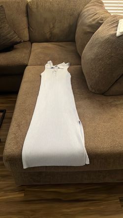Calvin Klein long sleeveless dress