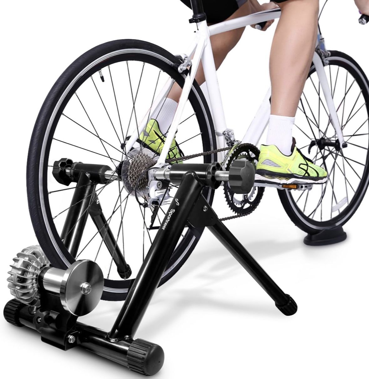 Sportneer Bike Trainer - Fluid Stationary Bike