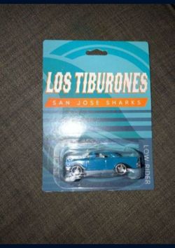 San Jose Sharks Low Rider Toy Car