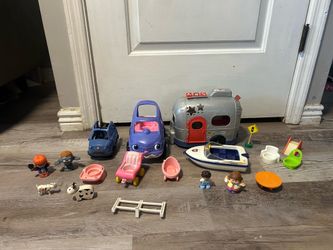 Little people/ cars, etc