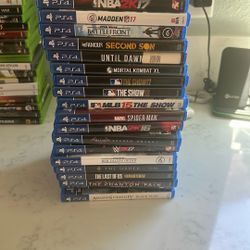 Xbox 360 And PlayStation 4 Game Bundle 