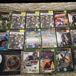Original Xbox Video Games - $5 
