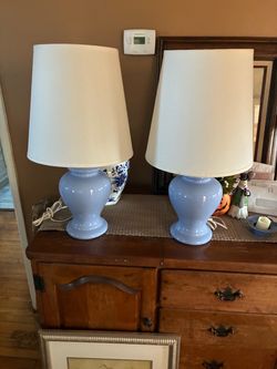 2 Ginger Jar lamps