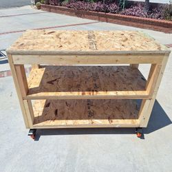 Wood Workbench 