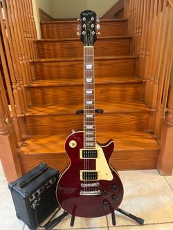 Epiphone Les Paul Standard (Made In Korea) w/ Rogue Amp