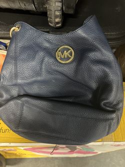 Blue Michael Kors Handbag