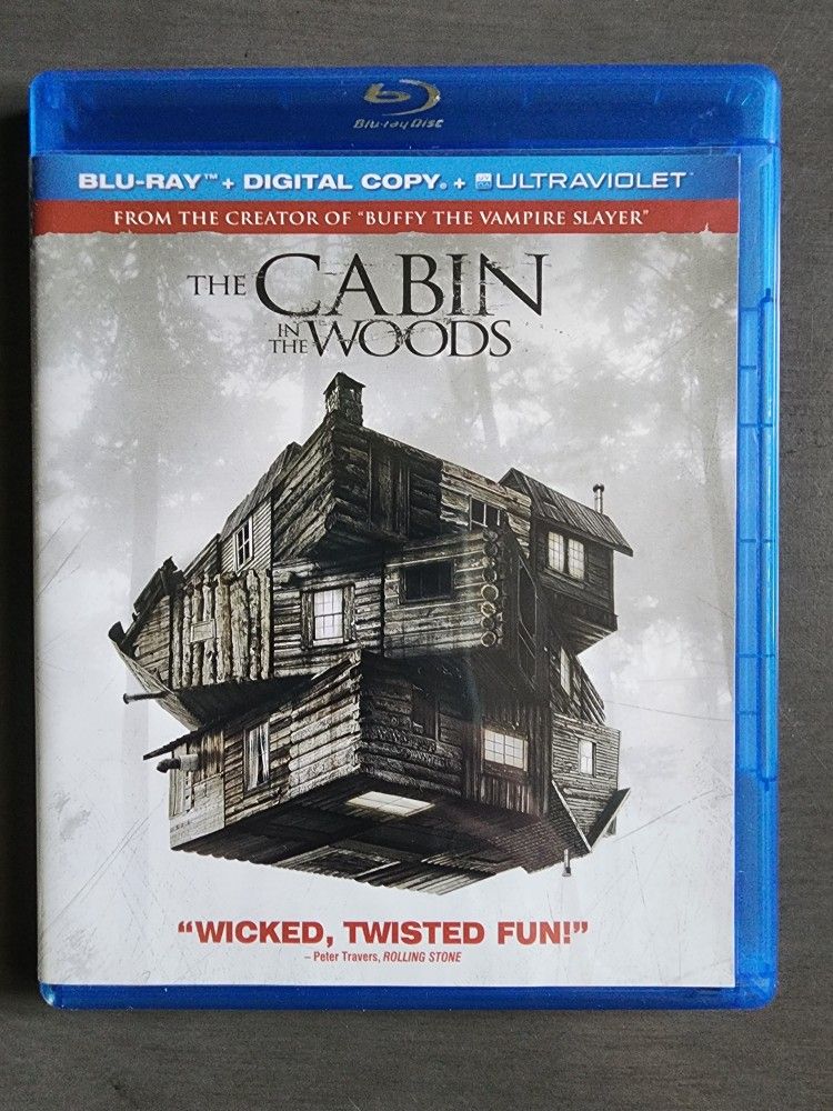 Cabin In The Woods Blu Ray (Digital Code Not Included)