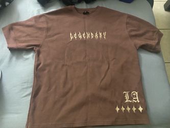 Legendary LA Graphic T-Shirt Brown
