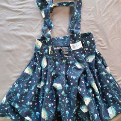 Her Universe Studio Ghibli My Neighbor Totoro Blue Suspender Skirt

Medium