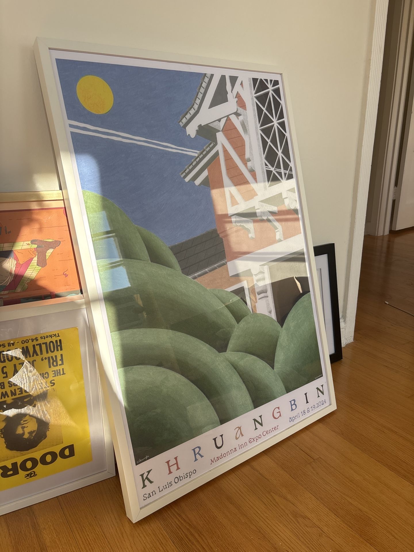 Khruangbin Madonna Inn Poster – Framed 🌞🎸