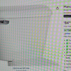 Mansfield Toilet Tank, White