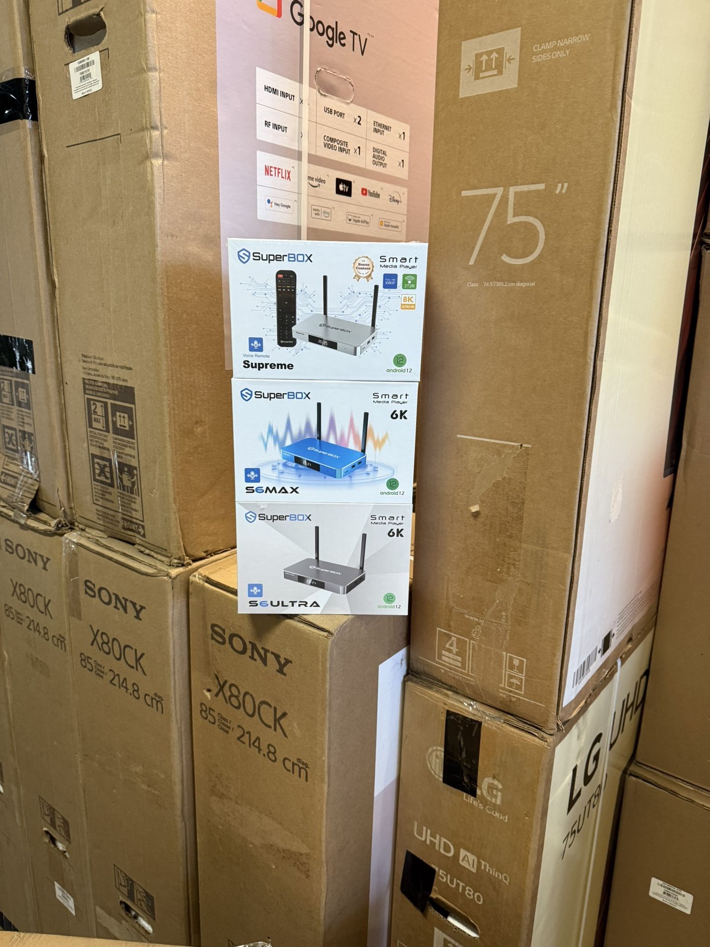 SUPERBOX SUPER BOX S6PRO S6MAX S6 Ultra 1 YEAR WARRANTY WHOLESALE PRICE VARYS ON QTY 