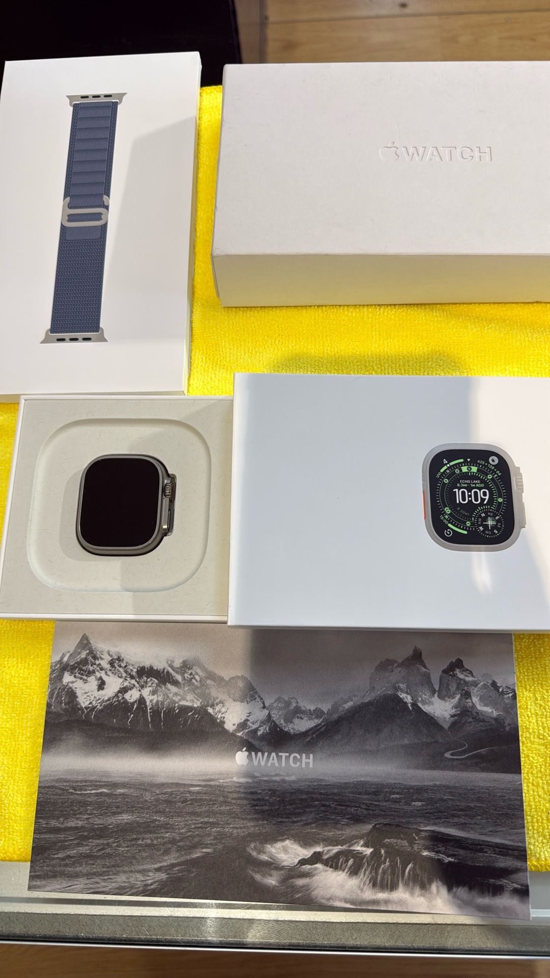 Apple Watch Ultra 3 49mm Natural Titanium