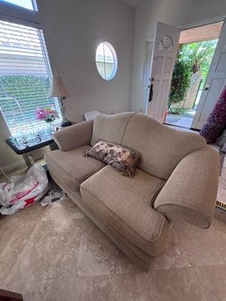 Sofa and love seat in great condition from treasures
