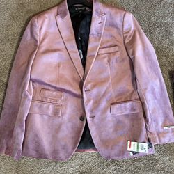 Pink Velvet Suit 
