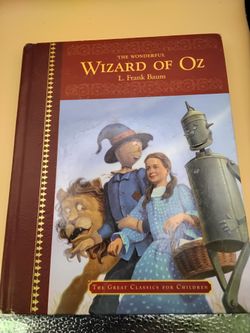 Vintage Collector's Hardcover Book "The Wonderful Wizard Of The Oz"By L. Frank Baum $8