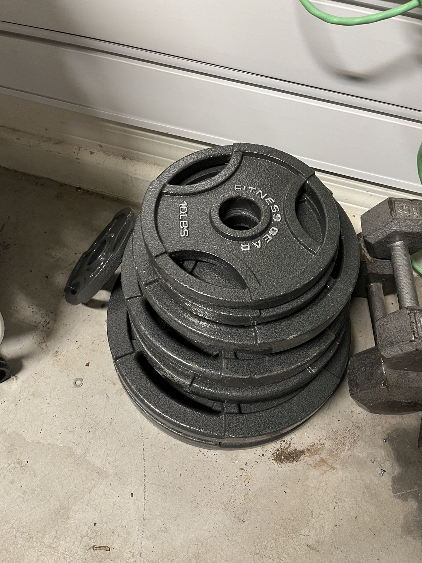 Olympic Weight Set Bar And Collars