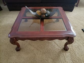 Coffee table and 2 end tables
