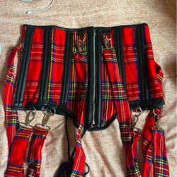 Plaid Corset 