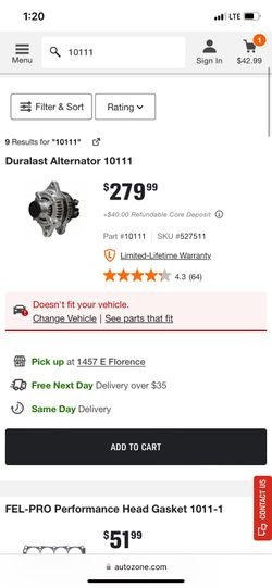 Toyota Corolla Alternator