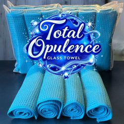 Total Opulence Glass Towel  10pk $20 