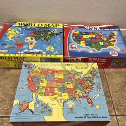 Kids Educational Giant Floor Maps