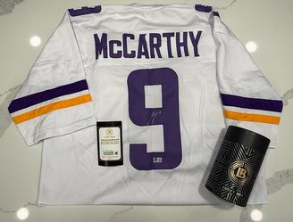 Vikings J.J. McCarthy Autographed Jersey
