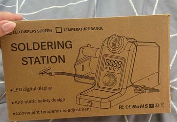 60W Digital Soldering Station – Adjustable Temperature, LED Display