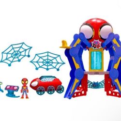 Web-Spinners Web-Quarters Kids Playset with Multiple Features, New in Box