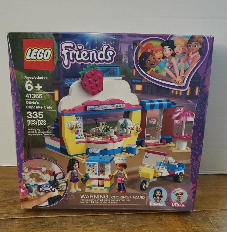  Friends Olivia\'s Cupcake Café 41366 Building Kit (335 Pieces)