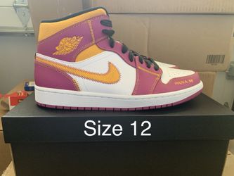 Air Jordan 1 Mid Dia De Los Muertos (Day of the dead) - Size 12 Brand New DS