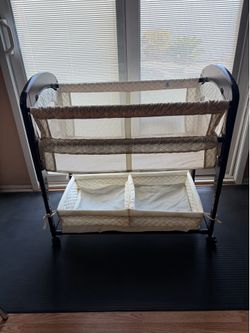 Bassinet Wood -Cambria arms reach co-sleeper