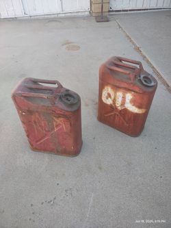 US Marine Corps 5 Gallon 'Jerry' Fuel Cans
