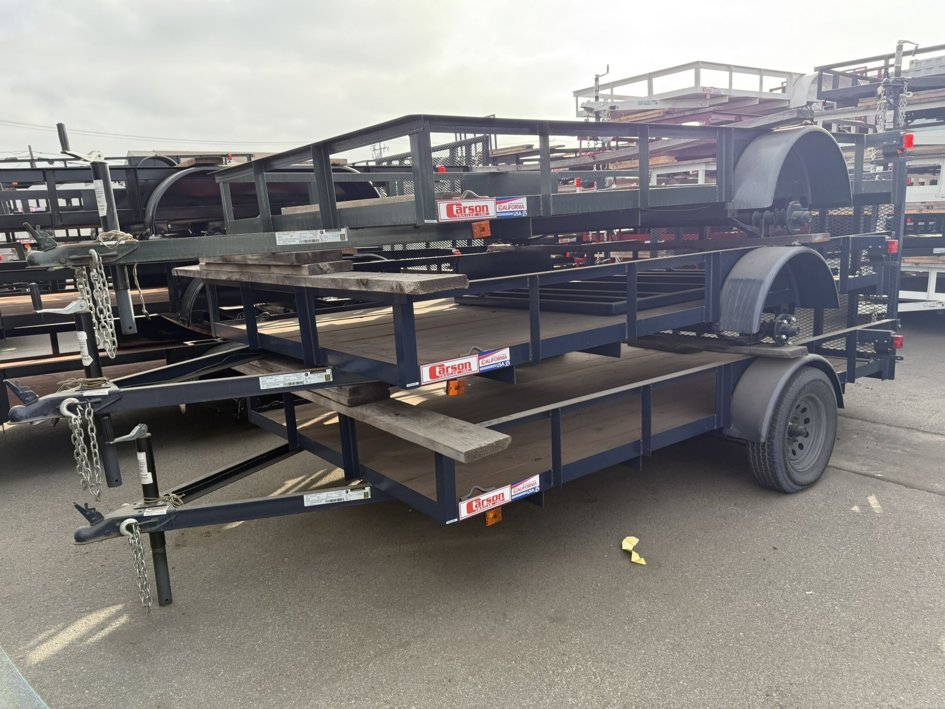 2023 Carson Trailer Standard Utility 6.5’ X 14’ 2.9K 
