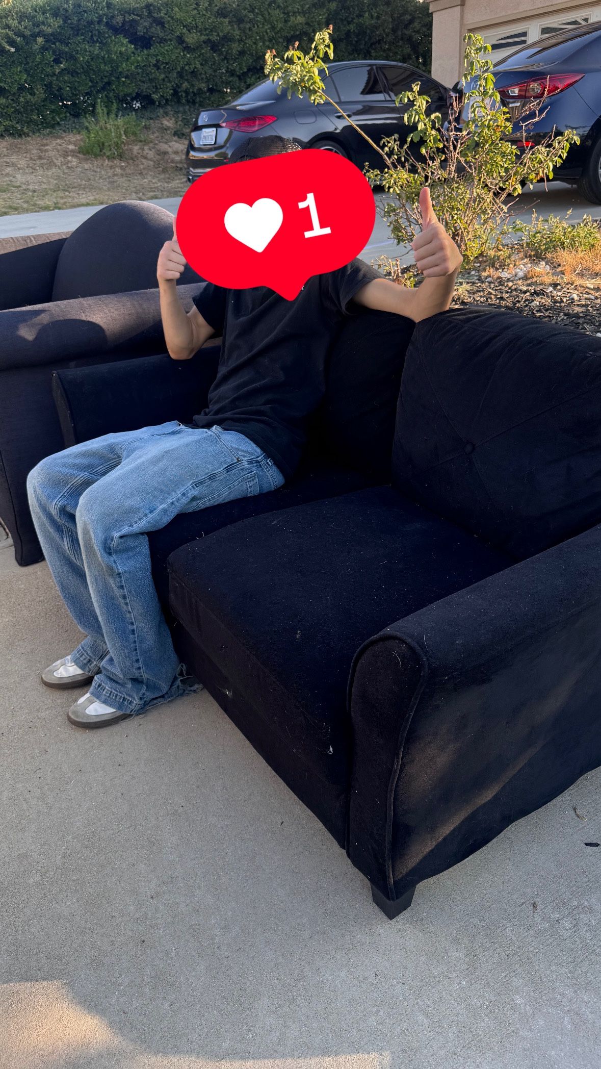Black Couch