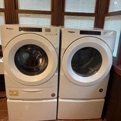 Washer and dryer set for sale