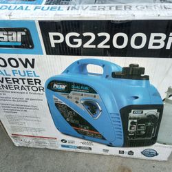 Dual Fuel Inverter Generator 2200w 
